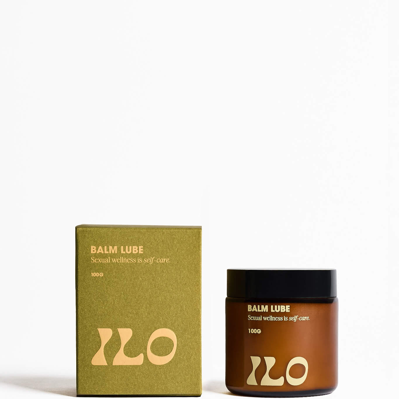 Ilo Wellness Balm Lube texture close-up