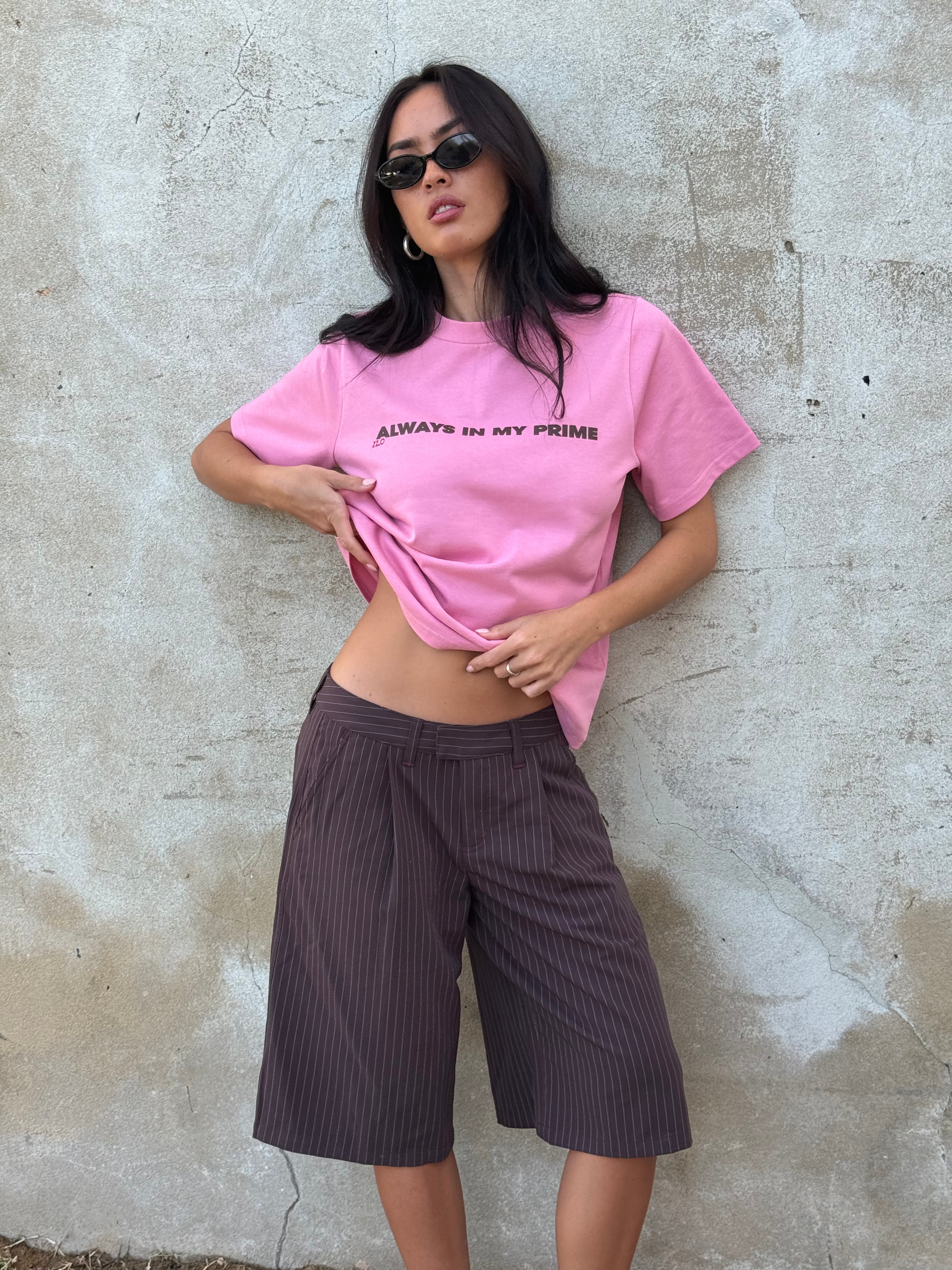 Always In My Prime T-shirt Pink