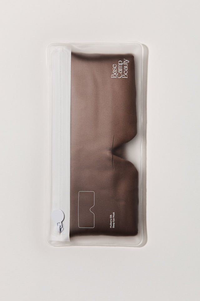 Base Camp Beauty Mulberry Silk Sleep Eye Mask
